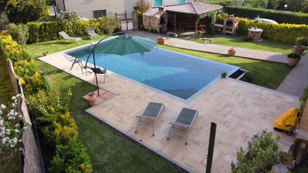 Casa Dani Con Piscina Privata Leilighet Monticiano Eksteriør bilde