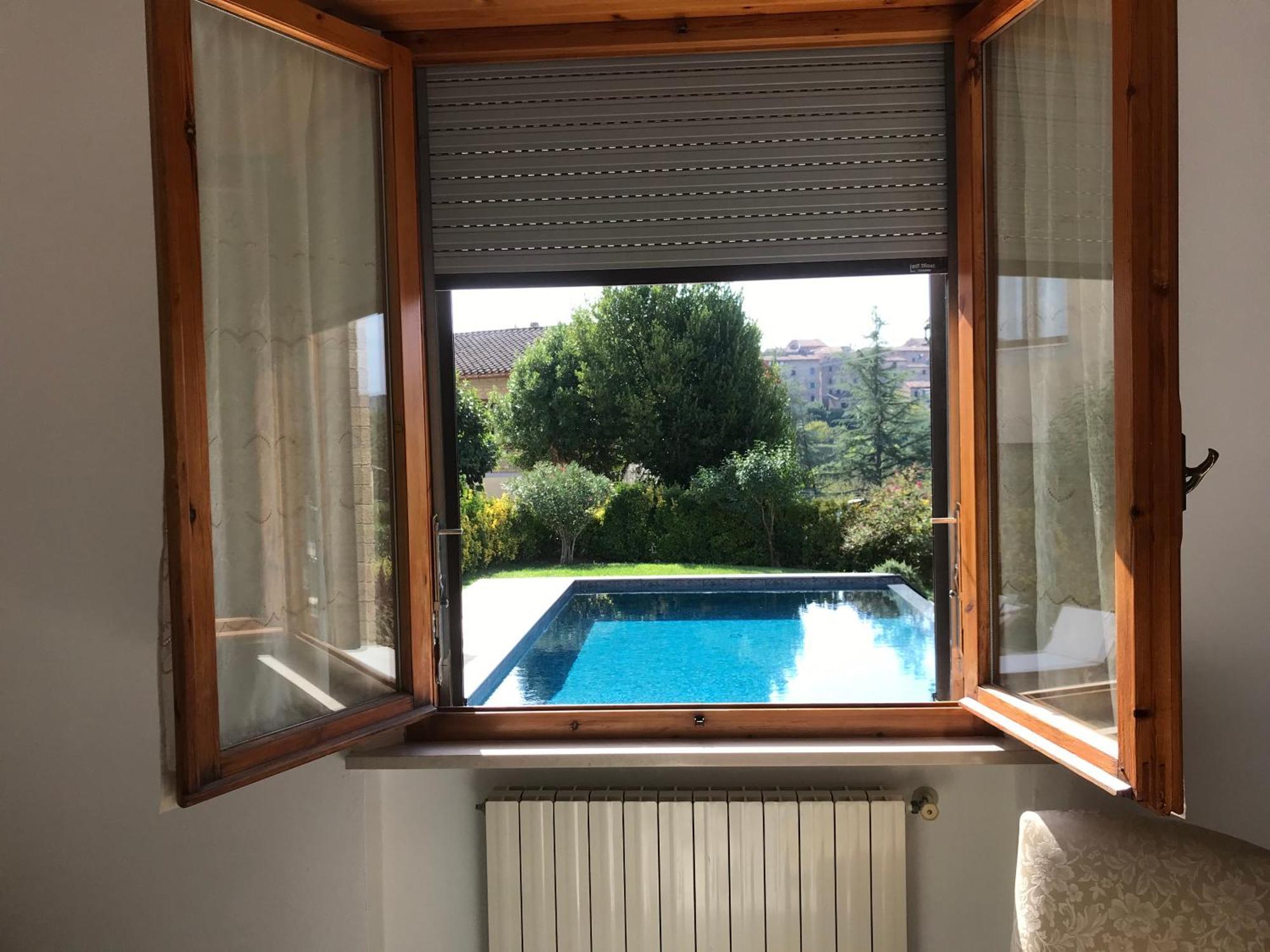 Casa Dani Con Piscina Privata Leilighet Monticiano Eksteriør bilde